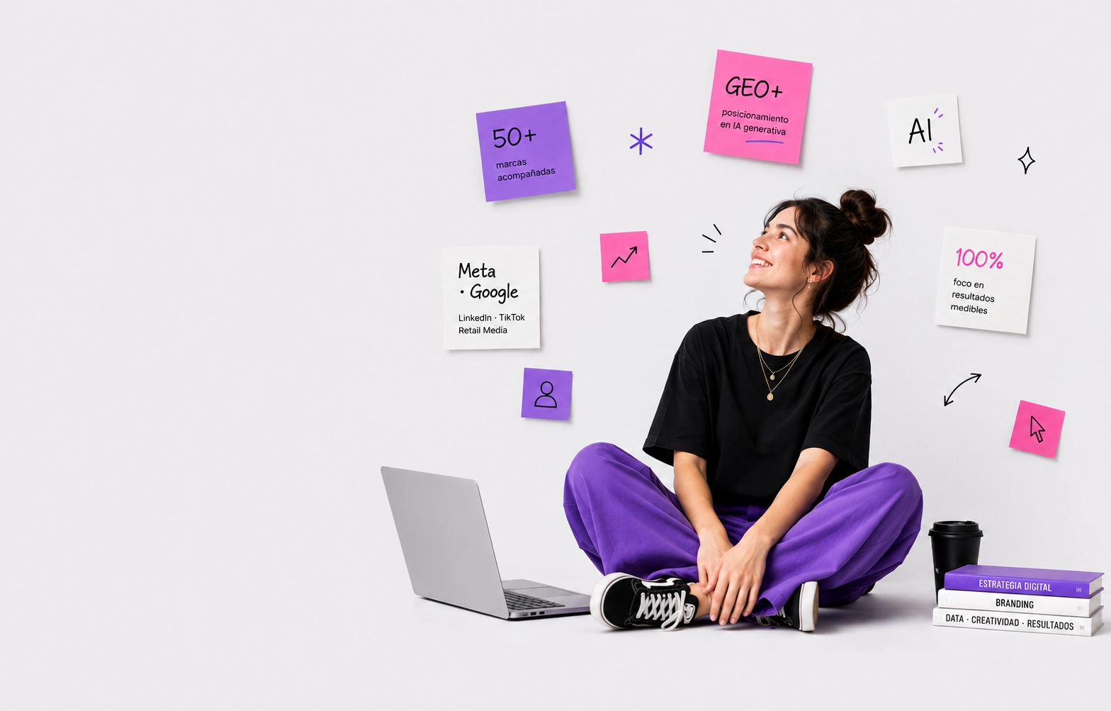 Marketing digital: estrategia, GEO, paid media y resultados medibles